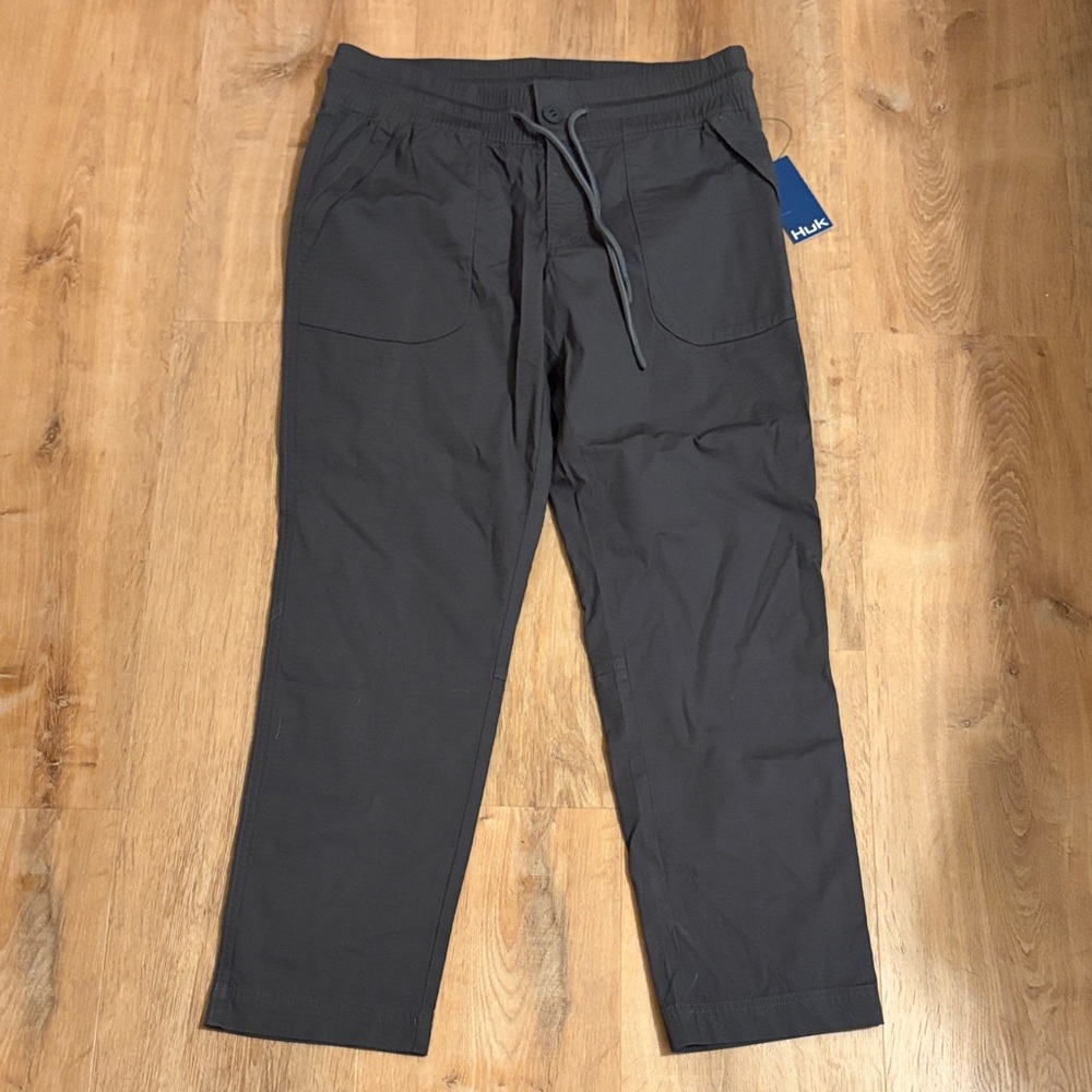 Huk women’s cruiser pants large new travel